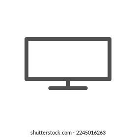 Electronic and device related icon outline and linear vector.