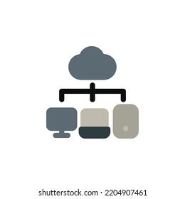 The electronic device theme icon is suitable for your web, application, and additional projects