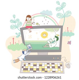 Dispositivos electrónicos e hijos
