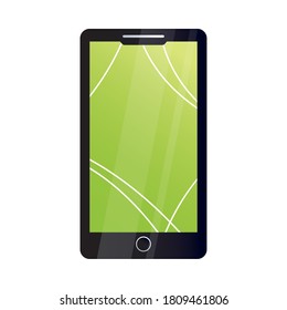 electronic devices with corporate designs vector illustration