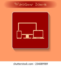 Electronic Devices  - desktop computer, laptop and mobile phones