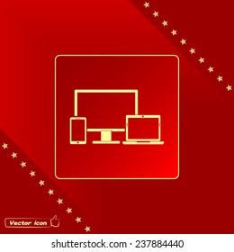 Electronic Devices  - desktop computer, laptop and mobile phones
