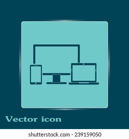 Electronic Devices  - desktop computer, laptop and mobile phones