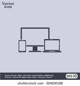 Electronic Devices  - desktop computer, laptop and mobile phones