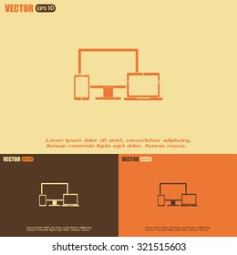 Electronic Devices  - desktop computer, laptop and mobile phones
