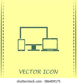 Electronic Devices  - desktop computer, laptop and mobile phones
