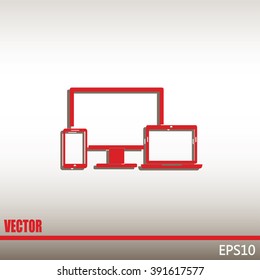 Electronic Devices  - desktop computer, laptop and mobile phones