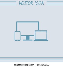 Electronic Devices  - desktop computer, laptop and mobile phones