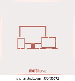 Electronic Devices  - desktop computer, laptop and mobile phones