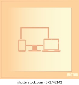 Electronic Devices  - desktop computer, laptop and mobile phones