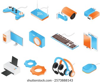 Electronic devices and hardware concept