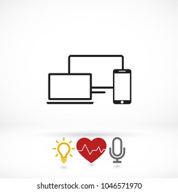 Electronic devices icon