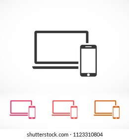 Electronic devices icon