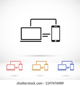 Electronic devices icon