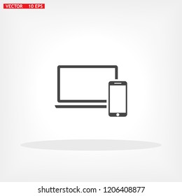 Electronic devices icon