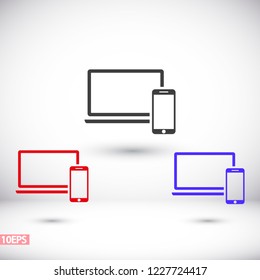 Electronic devices icon