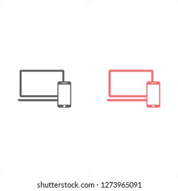 Electronic devices icon