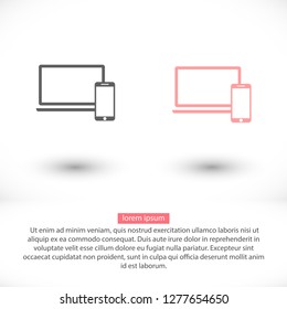 Electronic devices icon