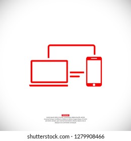 Electronic devices icon