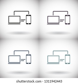Electronic devices icon