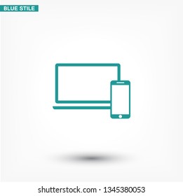 Electronic devices icon