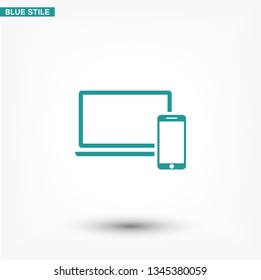 Electronic devices icon
