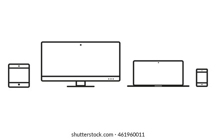 Electronic devices icon