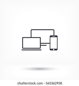 Electronic devices icon