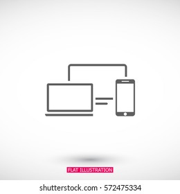 Electronic devices icon