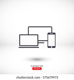 Electronic devices icon
