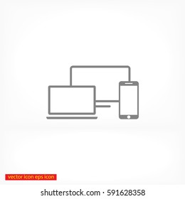 Electronic devices icon