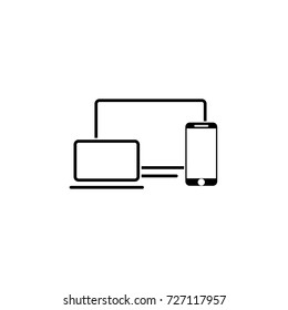 Electronic devices icon