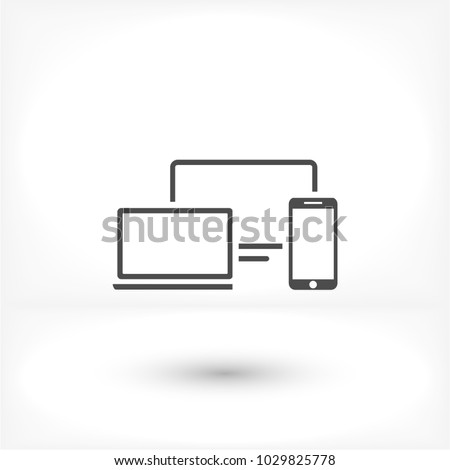 Electronic devices icon