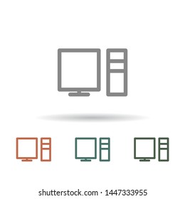 Electronic devices icon . Lorem Ipsum Illustration design