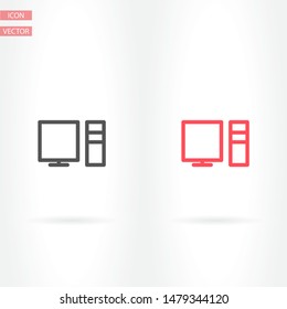 Electronic devices icon . Lorem Ipsum Illustration design