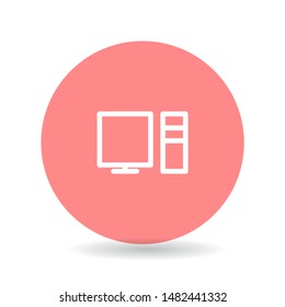 Electronic devices icon . Lorem Ipsum Illustration design