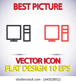 Electronic devices icon . Lorem Ipsum Illustration design