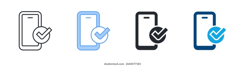 Electronic Devices Icon Set Multiple Style. Designed In Outline, Blue, Glyph, Dual Tone