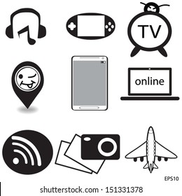Electronic Devices Icons 