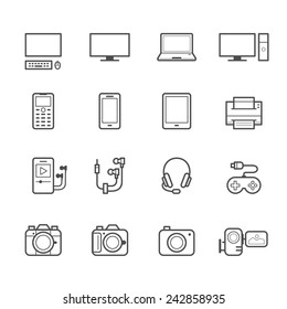 Electronic Devices Icons