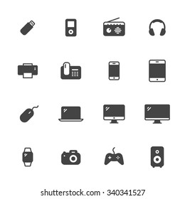 Electronic devices icons