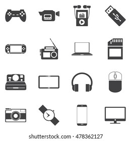 Electronic Devices Icons 