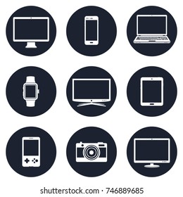 Electronic devices icons