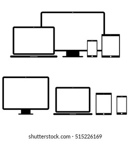 Configuración de iconos de dispositivos electrónicos