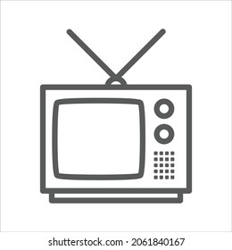 Electronic Devices Simple Line Vector Icon