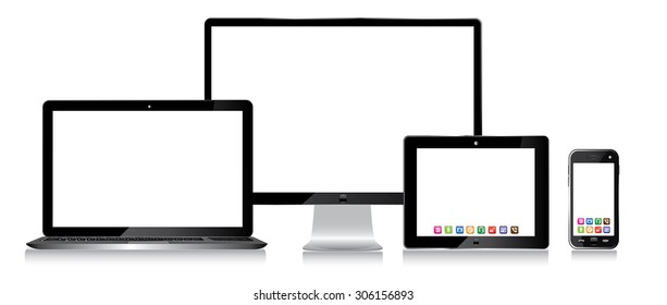 electronic devices vector