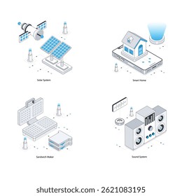 Ilustração isométrica de vetor de dispositivos eletrônicos. Eps 10 Conjunto De Arquivos 15