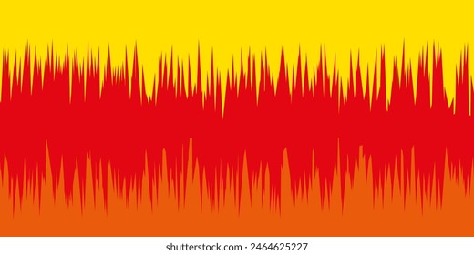 Electronic Digital Sound Wave with Circle Vibration on Light Blue Background,technology and earthquake wave diagram concept,design for music studio and science,Vector Illustration.