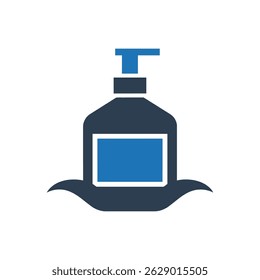 Electronic Display Dispenser Icon Isolated On White Background