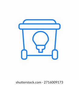 electronic disposal icon sign vector